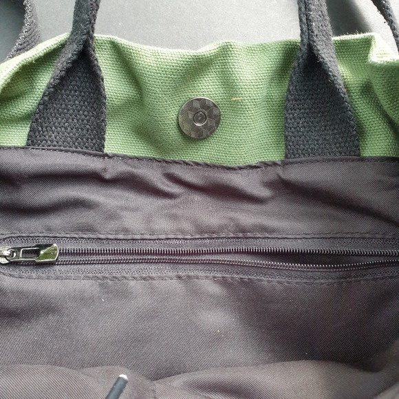 ToGood Canvas Crossbody Tote Purse - Picture 5 of 12